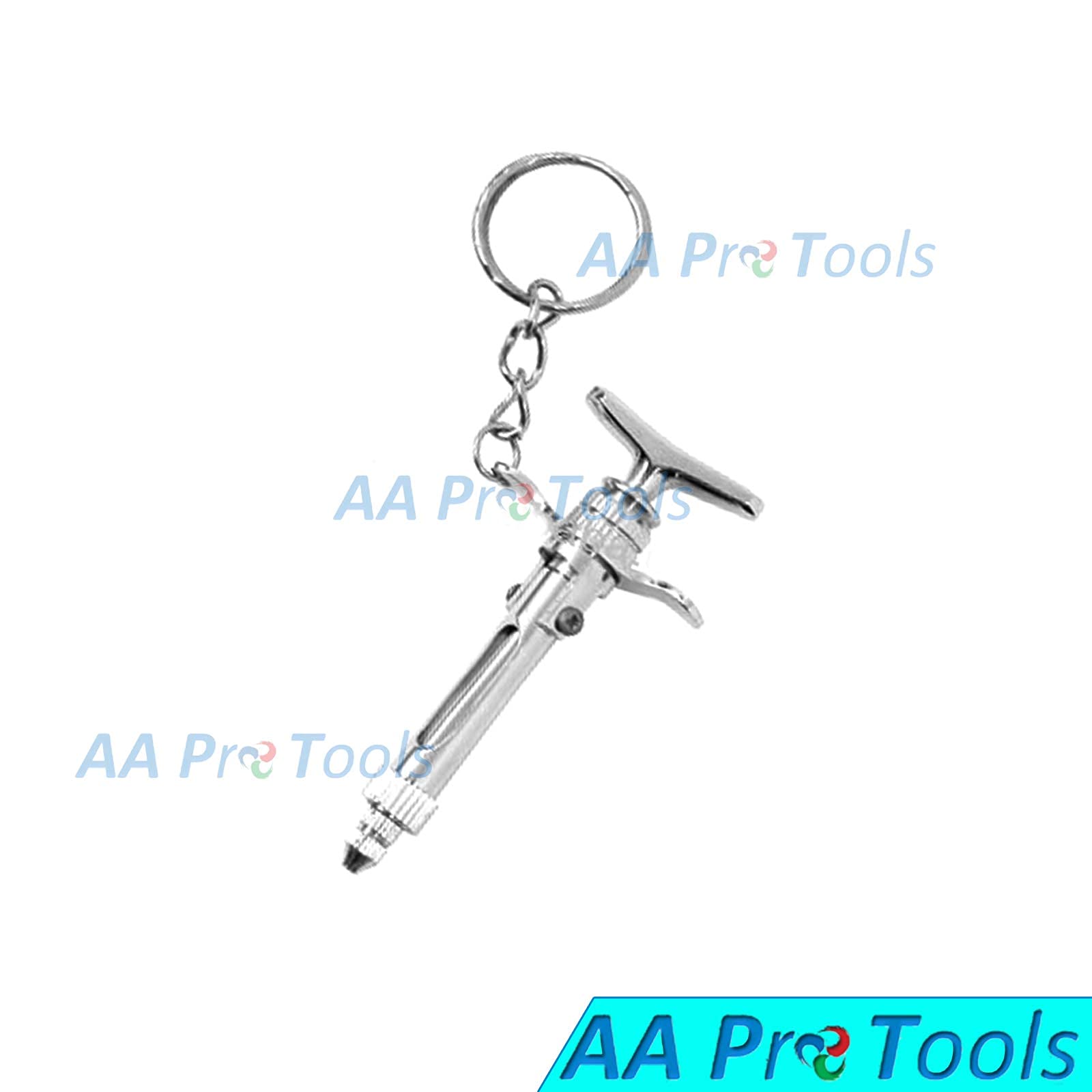 小物 surgery key charm New Hospital Charms Keychain Medical Syringe Key Ring